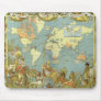 Antique World Map, British Empire, 1886