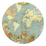 Antique World Map, British Empire, 1886
