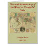 Antique World Map by Carington Bowles, circa 1780