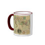 Antique World Map by Carington Bowles, circa 1780 Mugs