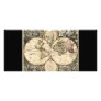 Antique World Map by Nicolao Visscher, circa 1690 Rack Card