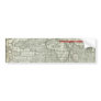 Antique World Map - Mid 1500's - Sebastian Münster Bumper Sticker