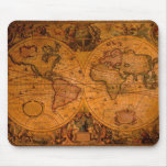 ANTIQUE World MAP Mousepad