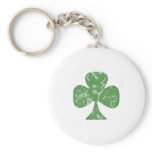 Antiqued Shamrock Key Chains
