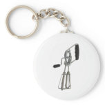 AntiqueMixer083109 Keychain
