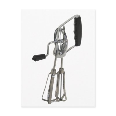 AntiqueMixer083109 Postcard by ShroudedLake