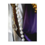 Antiques and Pearls Postcard