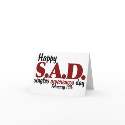 antivalentine S.A.D. Card by Piratesvsninjas