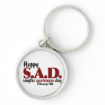 antivalentine S.A.D. keychains