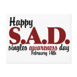 antivalentine S.A.D. Post Card