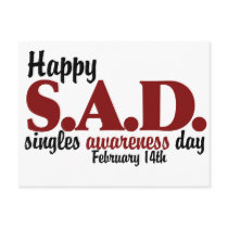 antivalentine S.A.D. Post Card