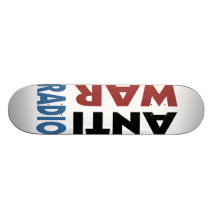 AntiWarRadioLogo Deck Skate Boards