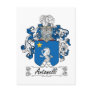 Antonelli Family Crest Post Cards