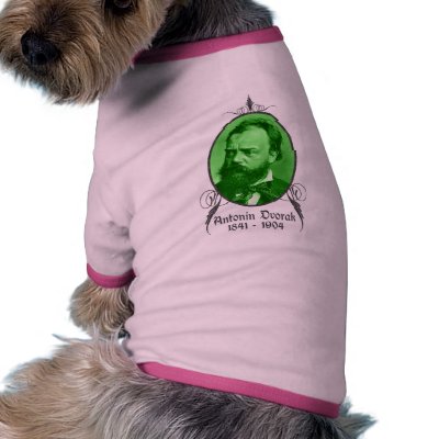 Antonin Dvorak Pet Tee by nakedzealot