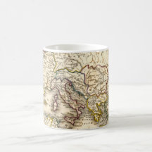 Antquie Map of Ancient Roman Coffee Mug