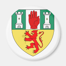 Antrim arms, Ireland Magnets