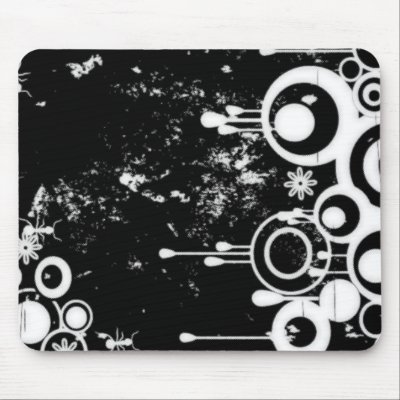 Ants & Circles - Black & White Negative by VoXeeD