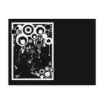 Ants & Circles - Black & White Negative
