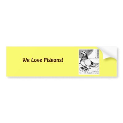 Antwerp Long Faced 1980 Bumper Sticker by diane_jacky