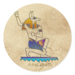 ANUBIS Ancient Egyptian God History Sticker Set
