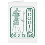 Anubis Greeting Card