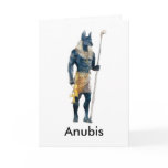 Anubis Egyptian God Card