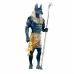 Anubis Egyptian God photo sculptures