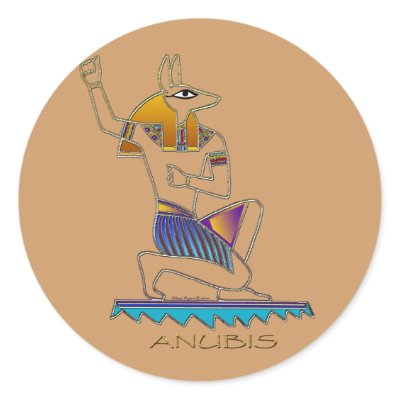 ANUBIS Egyptian God by RavenSpiritPrints