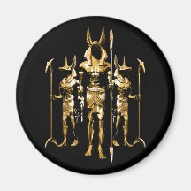 Anubis Fridge Magnets