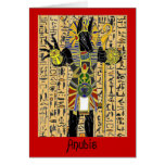Anubis Giving Life Forever Card