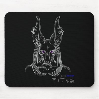Anubis Mouse pad by LordAnubis