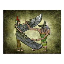 Anubis & Nut Postcards