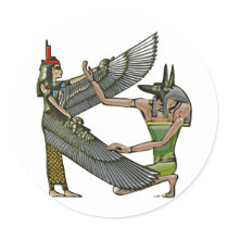 Anubis & Nut Stickers