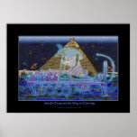 "Anubis Prepares the Way To Eternity" Art Poster