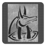 Anubis Square Sticker