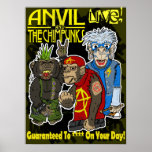Anvil and the Chimpunks Live! posters