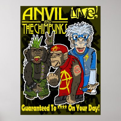 Anvil and the Chimpunks Live! by josherich