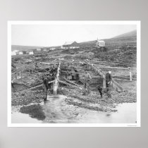 Anvil Creek Gold Mine Alaska 1916 Posters
