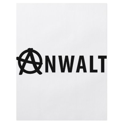 Anwalt icon custom flyer by TomaniacLines