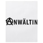 Anwältin icon personalized flyer