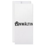 Anwältin icon custom rack cards