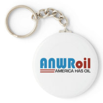 ANWR Oil - America Has Oil Key Chains