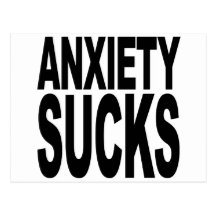 Anxiety Sucks Post Cards