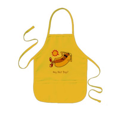 Any Hot Dogs? Apron by Urban_Yute