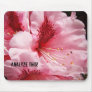 Anylyze This! mouse pad Pink Rhodies Flowers