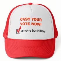 Anyone But Hillary Hat