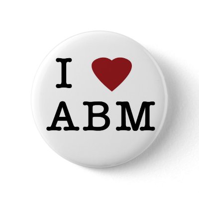 Anyone But Me - I heart ABM button by AnyoneButMe