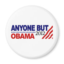 Anyone But Obama 2012 Fridge Magnets
