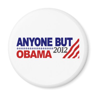 Anyone But Obama 2012 Fridge Magnets by worldsfair
