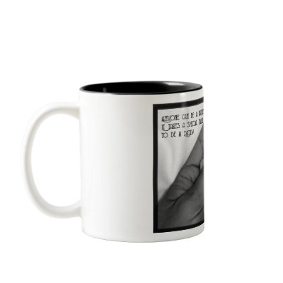 Anyone Can Be A Father Coffee Mugs by NotionsbyNique